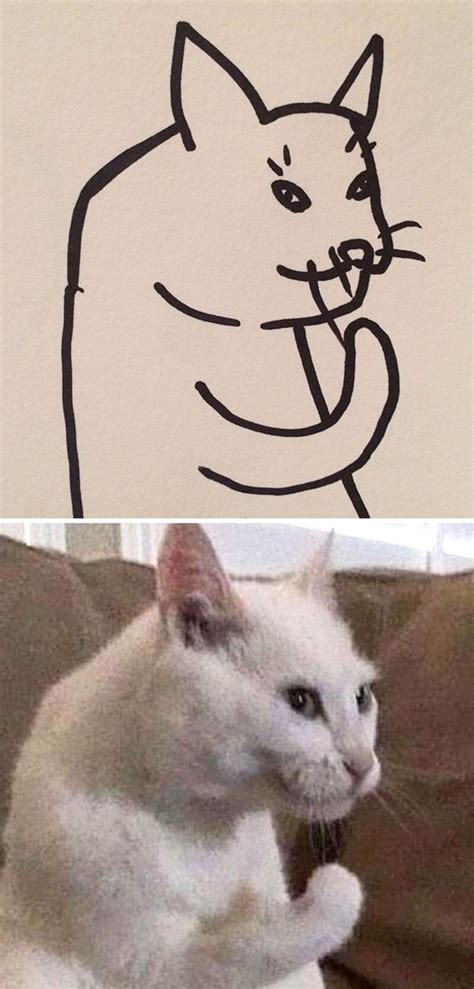 These Poorly Drawn Cats Are More Realistic Than You Think