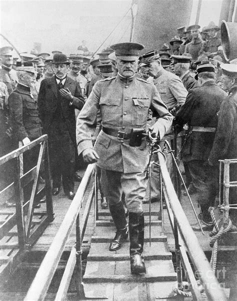 General John J Pershing Arriving Photograph By Bettmann Pixels