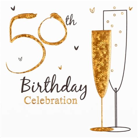 50th Birthday Card Templates Free Download Get What You Need For Free