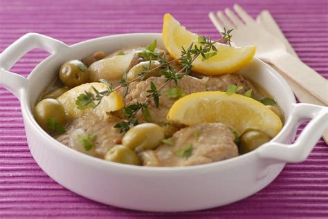 Recette Grenadins De Veau Au Citron Et Aux Olives Marie Claire