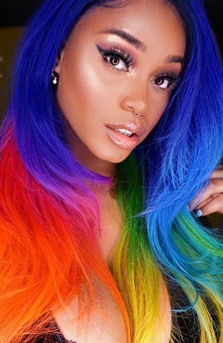We will make it quick to bring awesome party they'll never forget. 15 Cool Rainbow Hair Color Ideas to Rock in 2021 - The ...