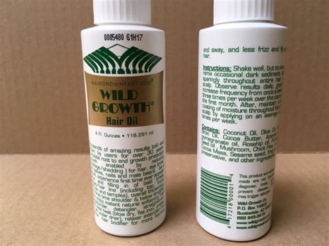There are various types of hair oils that you can buy. Wild Growth Hair Oil Directions