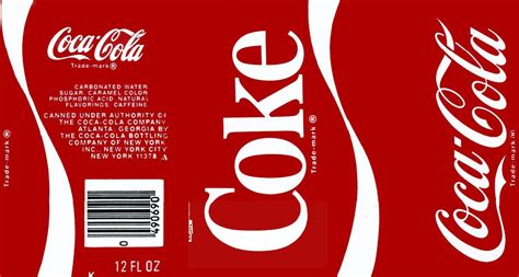 30 soda Can Template Printable | Simple Template Design | Soda labels