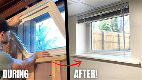 How To Replace And Trim Out A Basement Window Diy Window Removal