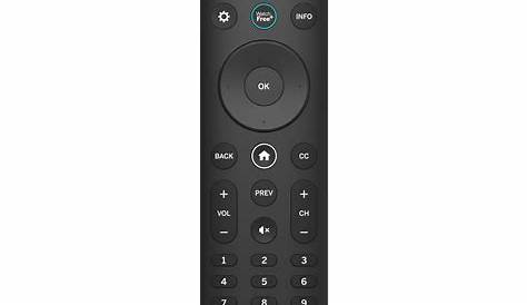 VIZIO Manufactured Universal Smart TV Remote that Works with All VIZIO