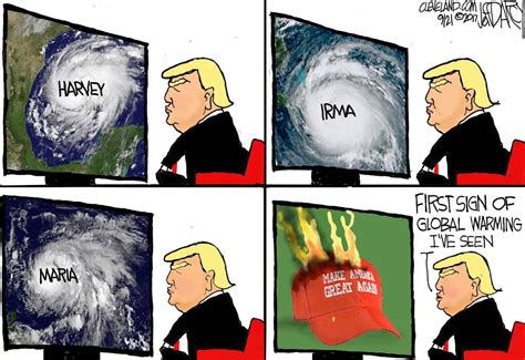 Trump Still A Climate Change Denier Darcy Cartoon