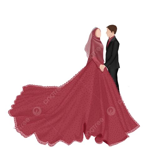 Halal Couple Maroon Halal Couple Muslim Wedding Couple Muslim Couple