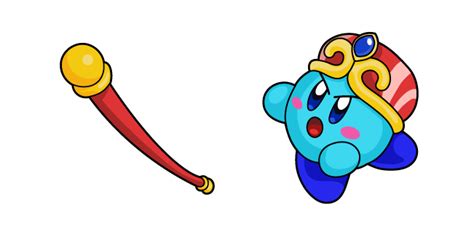 Kirby Blue Kirby Cursor Custom Cursor
