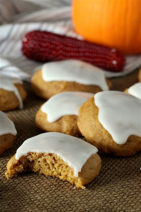 Famous Soft Glazed Pumpkin Cookies Chocolate With Grace