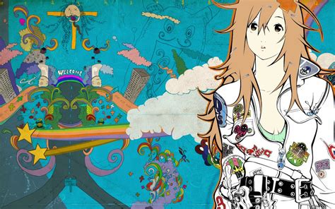 Wallpaper Colorful Illustration Anime Girls Cartoon Comics