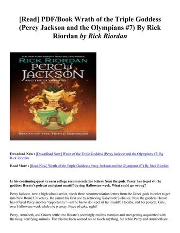 PDF EPub Wrath Of The Triple Goddess Percy Jackson And The Olympians