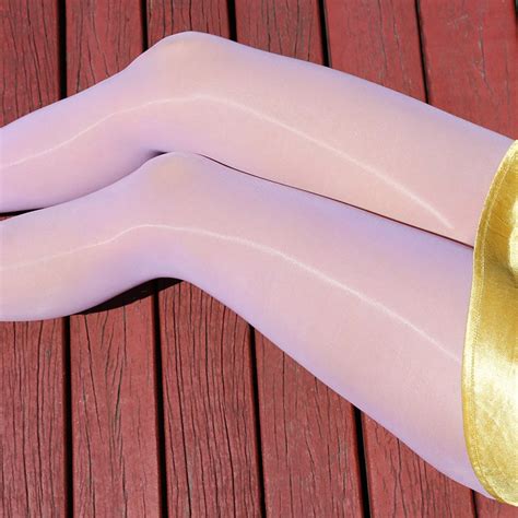 8d Shiny Oil Pantyhose Plus Size New Sexy Elastic Magical Stockings Glitter Nylon Pantyhose Anti