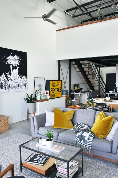 Loft Apartment Decor Updated with Article • visual heart creative studio