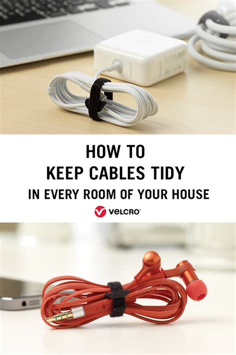 How To Keep Cables Tidy In Every Room Of Your House Tidying Cable Tidy Ideas Organisation Hacks