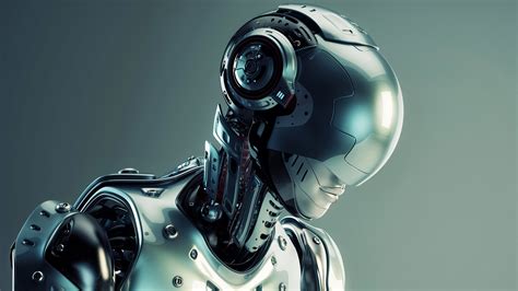 Digital Art Robot 3d Technology Futuristic Science Fiction Metal