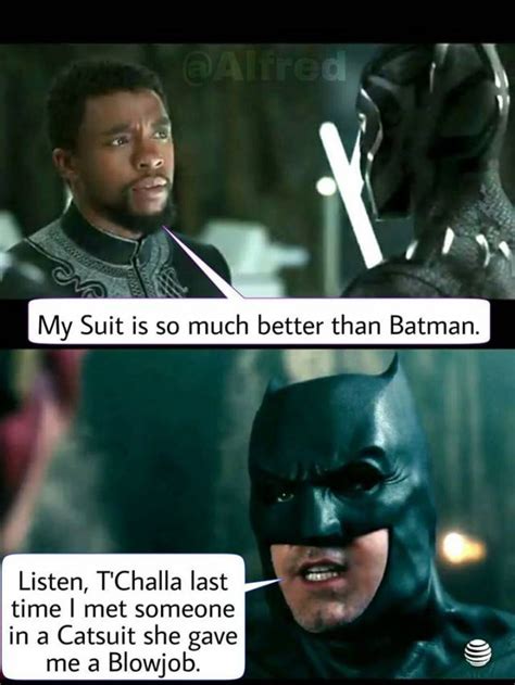 13 Hysterically Funny Black Panther Vs Batman Memes
