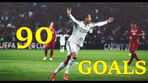 Cristiano Ronaldo Goals In Every Minute 1 90 Hd Youtube