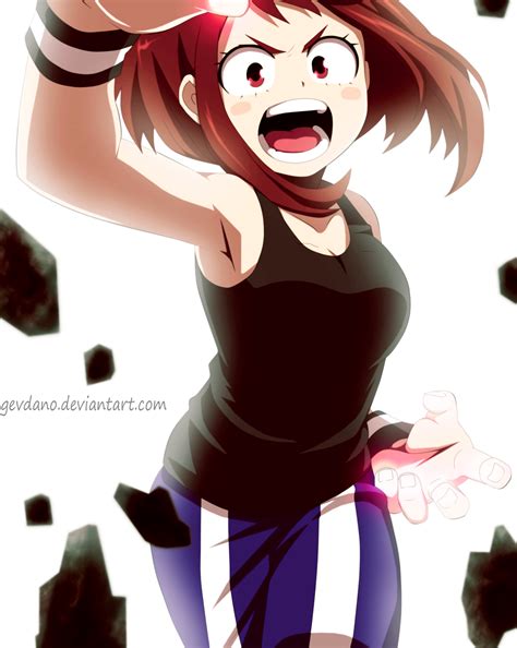 Uraraka-Ochako-Card by GEVDANO on DeviantArt
