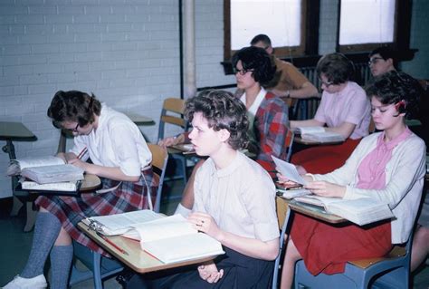 10th Grade Classroom North Polk High School Alleman Iowa 1964