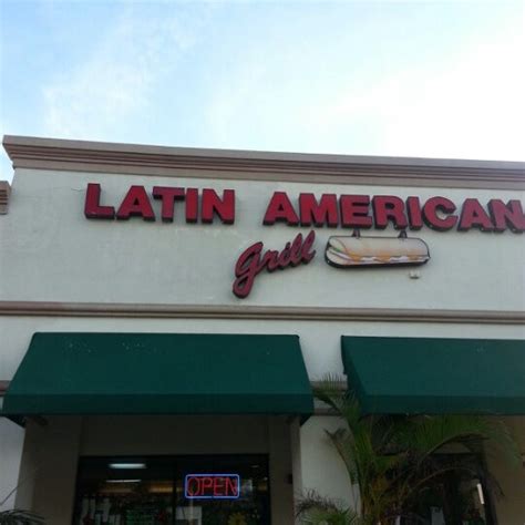 The food at latin american grill truly represents the latin culture and also specializes in a wide. Latin American Grill - Century Village - 17 tips