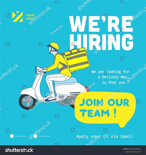 2,966 Delivery Hiring Images, Stock Photos & Vectors | Shutterstock