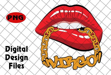 Download Zodiac virgo birthday svg gold chain svg glitter lips sexy ...