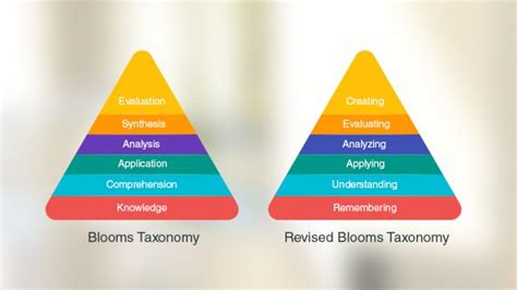 Understanding The Basics Of Revised Blooms Taxonomy Application In