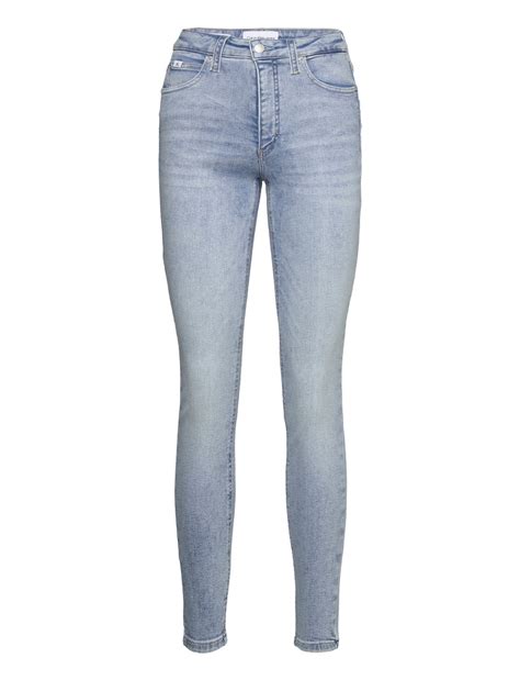 Calvin Klein Jeans High Rise Super Skinny Ankle Skinny Jeans Boozt Com