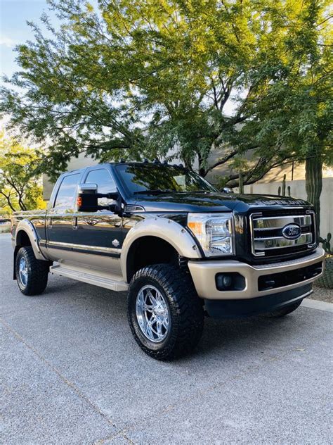 Camper package (n/a platinum srw, limited, tremor and heavy duty front suspension package). 2012 FORD F250 KING RANCH DIESEL LIFTED 6.7L POWER STROKE ...