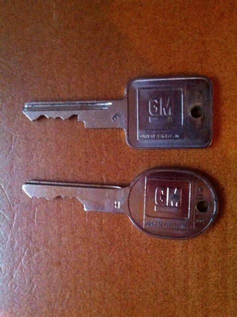 Classic Gm And Chevy Car Keys