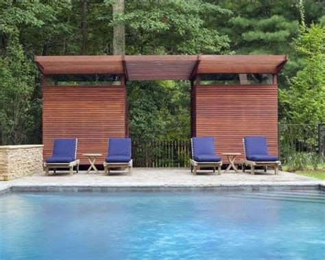 Possibly on right of but would take away plantings. Top 40 Best Pool Equipment Cover Ideas - Concealed Designs