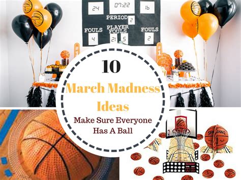 10 March Madness Party Ideas To Make Sure Everyone Has A Ball Els