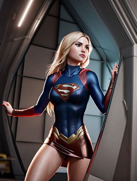 Supergirl Ripping Steel Door By Willowtreecat On Deviantart