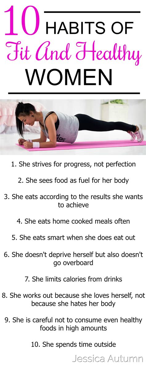 10 Fascinating Habits Of Fit And Healthy Women