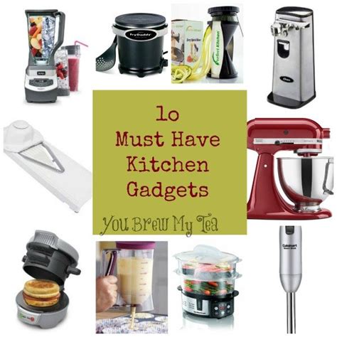 10 Must Have Kitchen Gadgets