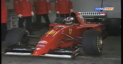 Video Michael Schumacher Testing 1996 For Ferrari In A 412T2 V10 And