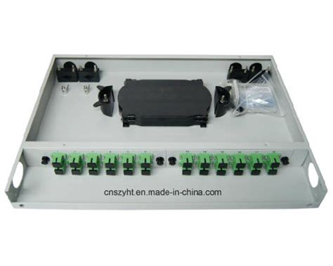 Fixed Inch Rack Mounted Fo Fiber Optic Patch Panel China Ftth Box