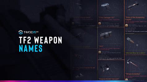 Tf2 Weapon Names