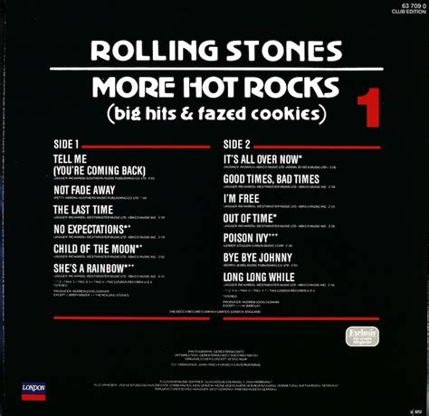 The Rolling Stones Hot Rocks Collection Bertelsmann Vinyl Collection