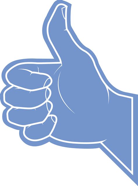 Thumb Clip Art Wooden Thumbs Up Sign Png Download 30294089 Free