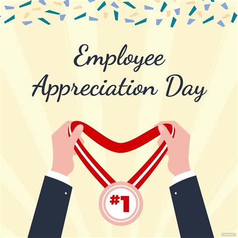 Employee Appreciation Day Celebration Vector In Illustrator  Psd