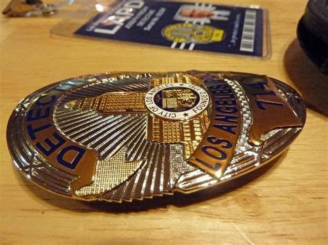 Dragnet Lapd Prop Replica Badge 714 Detective Joe Friday Los Angeles