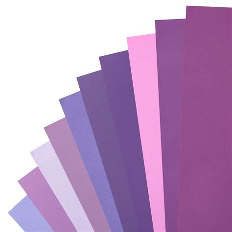 Purple Palette 12 X 12 Cardstock Paper By Recollections 100 Sheets