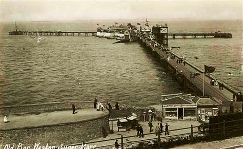 Old Pier Weston Super Mare Postcards