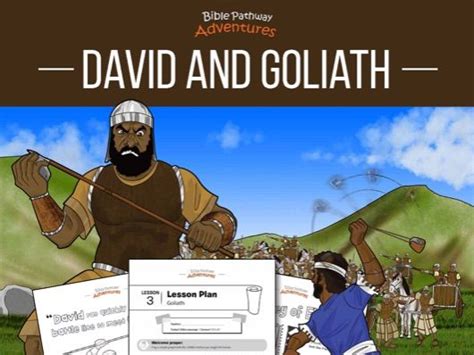David And Goliath Bible Activity Book Teaching Resources