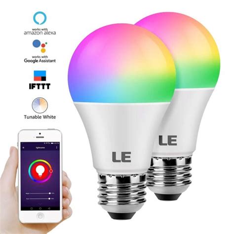 Le Wifi Smart Light Bulb Works With Alexa Le
