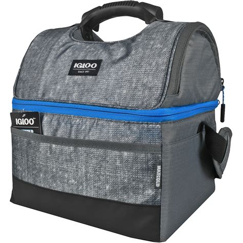 Igloo Maxcold Gripper 16 Can Lunch Box Gray 34223645526 Ebay