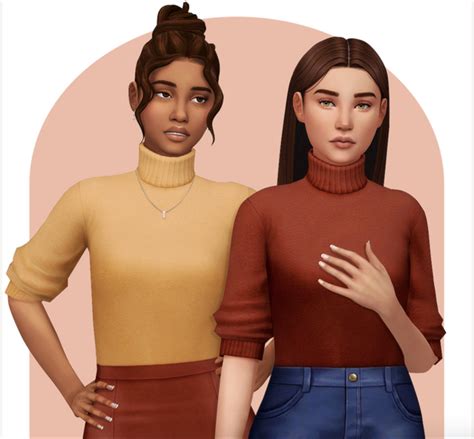 Sarah Top Kumikya On Patreon In 2021 Maxis Match Clothes Sims 4