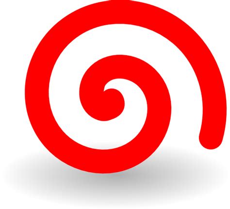 Fat Red Spiral Clip Art At Vector Clip Art Online Royalty