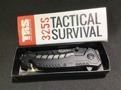 Trs 325s Tactical Survival Knife In Original Box 0007 On Jun 07